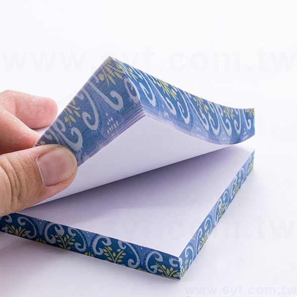 方型紙磚-10x10x2.5cm四面彩色印刷-內頁無印刷便條紙_4